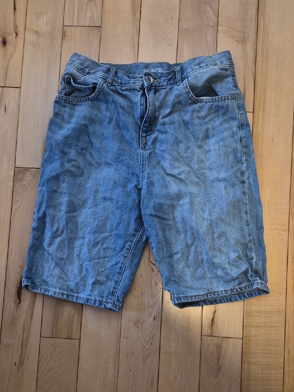 Boy's Size 16 The Children's Place Blue Denim Shorts